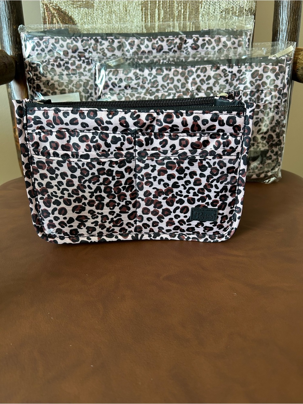 Leopard Print Handbag/Tote Organizer